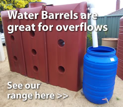 Barrel Water Tanks and Storage - Ebsary Towbars & Trailers Bendigo