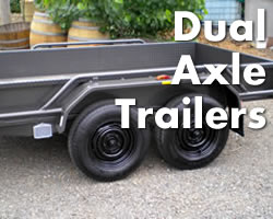 Dual Axle Tandem Trailers - Ebsary Towbars & Trailers Bendigo