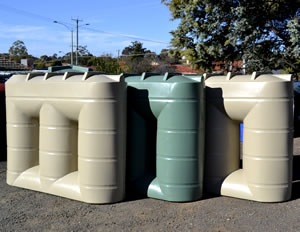 2500ltr Slimline Water Tanks and Storage - Ebsary Towbars & Trailers Bendigo