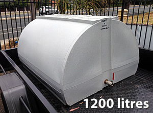 Trailer Water Cartage Tanks and Storage -  Ebsary Towbars & Trailers Bendigo
