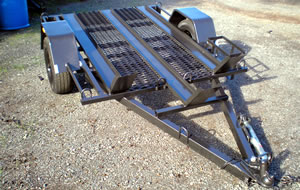 Motorbike Trailers - Single Axle Trailers - Ebsary Towbars & Trailers Bendigo